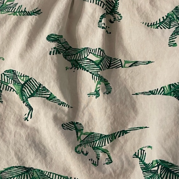 Baby Gap 18-24 month short sleeved button down, dinosaurs! - Picture 2 of 5